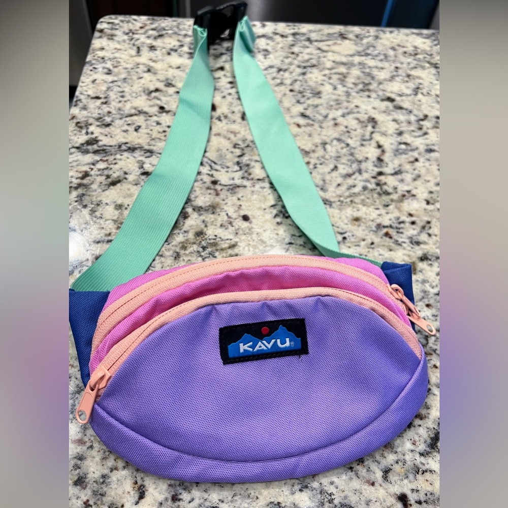 Kavu Pastel Multi-Color Waist Bag